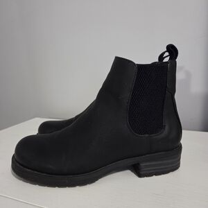 Call It Spring Matte Black Chelsea Booties